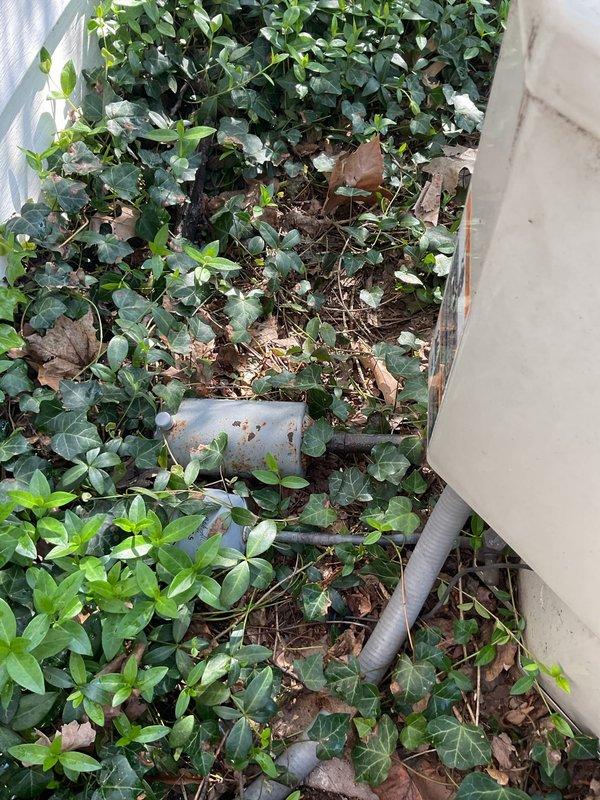 Responded to no cooling complaint on 10-year-old Bryant air conditioning system. Upon arrival, confirmed unit was running but delivering warm air to conditioned space. Performed diagnostic evaluation of outdoor condensing unit using clamp meter to measure electrical amperage and verify compressor operation. Connected refrigerant manifold gauges with standard blue and yellow hoses to service ports to assess system pressures and refrigerant charge levels. Testing revealed abnormal operating pressures consistent with refrigerant loss. Identified system deficiency and completed necessary repairs to restore proper cooling function. Unit tested and verified operational upon completion of service work.