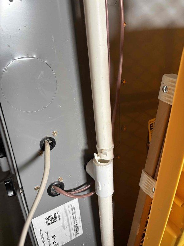 Completed annual cooling system maintenance on ICP unit with 5-year service history. Performed comprehensive tune-up including system inspection, refrigerant line check, condensate drain verification, electrical connection assessment, and air handler examination. All components operating within manufacturer specifications, no deficiencies noted.