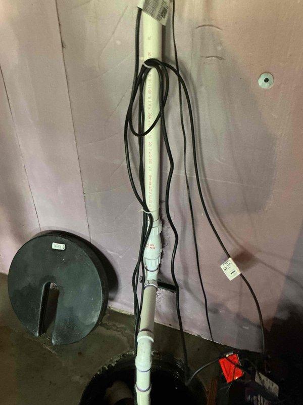 Responded to emergency sump pump failure with extensive basement flooding. Upon arrival, found standing water throughout the basement area affecting storage space and mechanical systems. Assessed sump pump system, identified pump failure, and restored proper drainage function to prevent further water damage and protect building infrastructure.