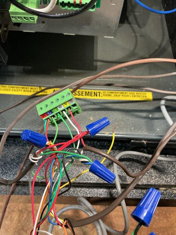 Completed annual cooling maintenance on 30-year-old Lennox air conditioning system. Performed comprehensive tune-up including inspection of electrical connections, refrigerant lines, and system components in attic installation. Verified proper wire terminations at junction points, checked refrigerant line insulation integrity, and confirmed all electrical connections were secure. System operational and ready for cooling season.