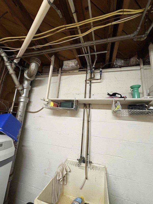 Responded to no heat call for 3-year-old EnergiAir furnace under warranty until October 2027. Upon arrival, assessed basement mechanical room and furnace installation, documented existing conditions including ductwork and venting systems. System was completely non-operational at time of service, requiring diagnostic evaluation of electrical components, gas supply, and control board functionality to determine root cause and restore heating operation to the residence.