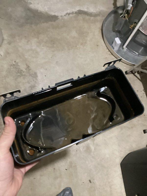 Completed annual cooling maintenance on 12-year-old EnergiAir system with 2021 condenser model. Performed comprehensive tune-up including inspection of all major components, replaced condensate drain pan float switch assembly, and changed system oil. All components tested and operating within normal parameters upon completion.
