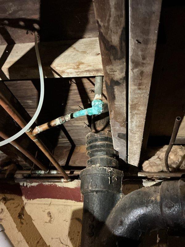 Responded to customer report of outdoor faucet that was difficult to shut off in a 1950s-era home. Upon inspection, accessed the interior shut-off valve located in the basement utility area. Replaced worn valve stem and repaired the hose bib assembly. Applied pipe thread sealant and secured all connections. Tested the outdoor faucet for proper operation, confirming smooth handle operation and complete water shut-off with no leaks. Faucet now functions properly with normal turning resistance.