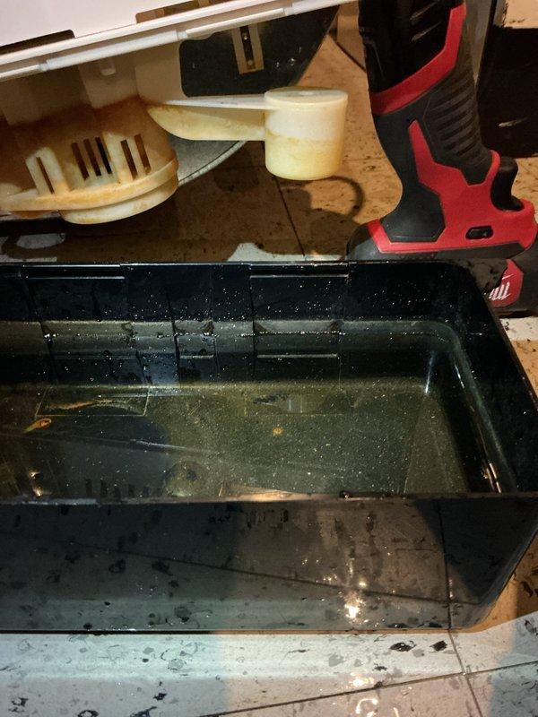 Completed annual heating and cooling maintenance on 7-year-old EcoAir furnace and air conditioning system. Performed comprehensive tune-up including cleaning condensate drain line and drain pan, which showed mineral buildup and debris accumulation. Flushed drain system, verified proper drainage flow, and ensured all components were functioning correctly for optimal system performance.