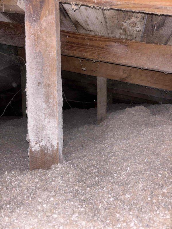 Installed approximately 60 feet of gas line through attic crawl space to supply new kitchen range. Routed black iron pipe along structural joists and secured with appropriate hangers and supports. Connected gas supply to freestanding electric range location, with provisions made for potential future water heater connection. All connections pressure tested and verified for proper operation.