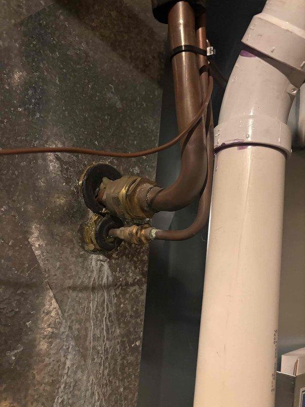 Completed annual cooling maintenance on 16-year-old AC system. Performed comprehensive tune-up including inspection of electrical components, contactors, and refrigerant lines. Documented existing equipment condition with photos showing significant corrosion on contactor assembly and age-related wear on copper refrigerant piping. System operational upon completion with club membership valid through 2025.