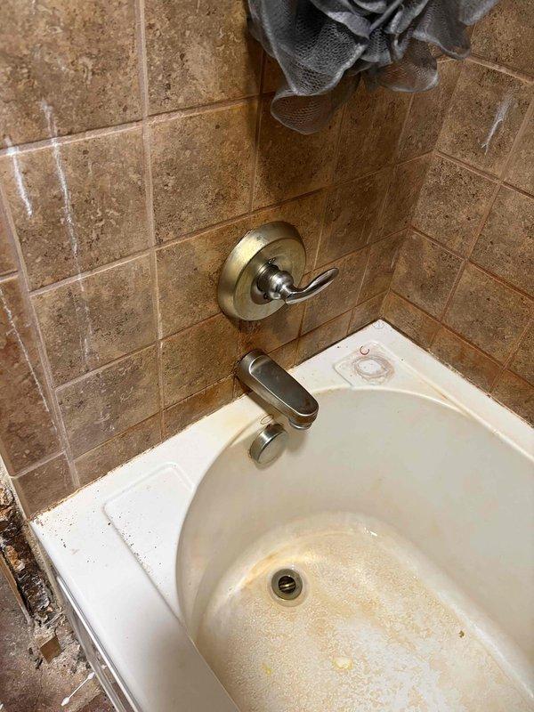 Responded to service call for poor toilet flushing performance and shower handle installation. Replaced faulty flush valve assembly in toilet to restore proper flushing function. Successfully installed new single-handle shower valve control on tiled bathtub surround, ensuring secure mounting and proper operation of water flow and temperature adjustment.