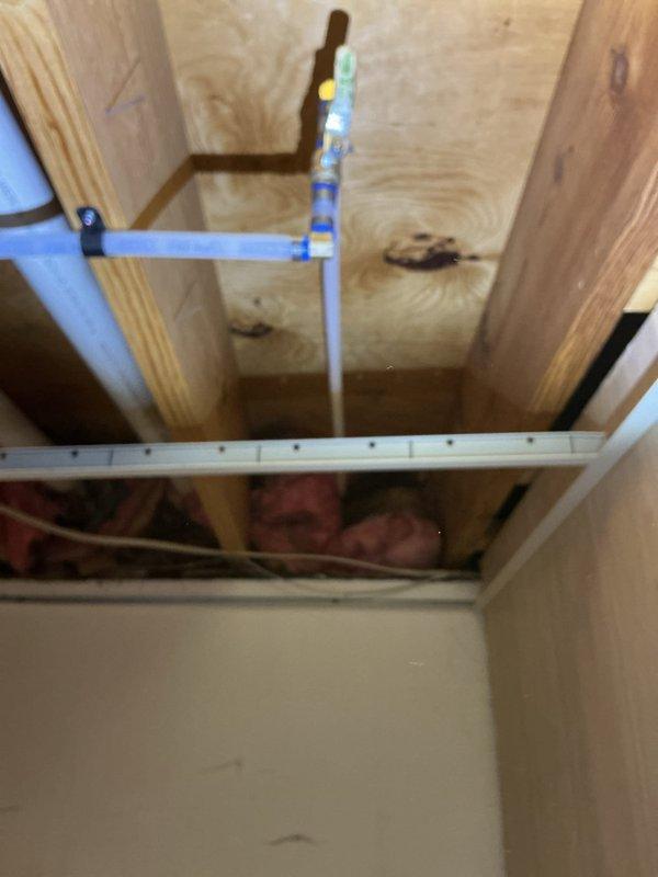 Completed jetting service to clear drainage lines and replaced defective exterior spigot. Work required accessing ceiling space and crawl area to locate and address plumbing issues, with new spigot installed and tested for proper operation.