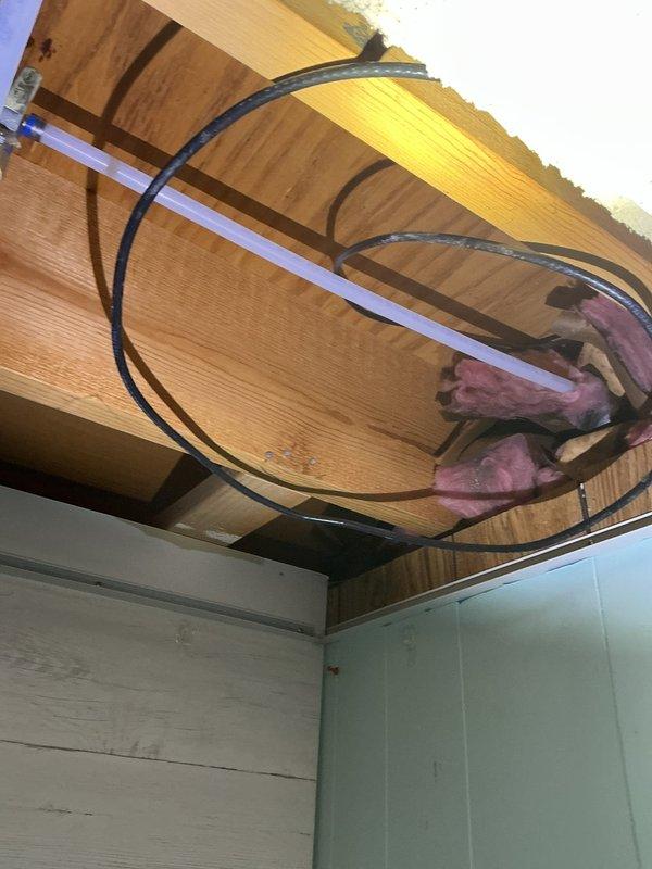 Completed jetting service to clear drainage lines and replaced defective exterior spigot. Work required accessing ceiling space and crawl area to locate and address plumbing issues, with new spigot installed and tested for proper operation.