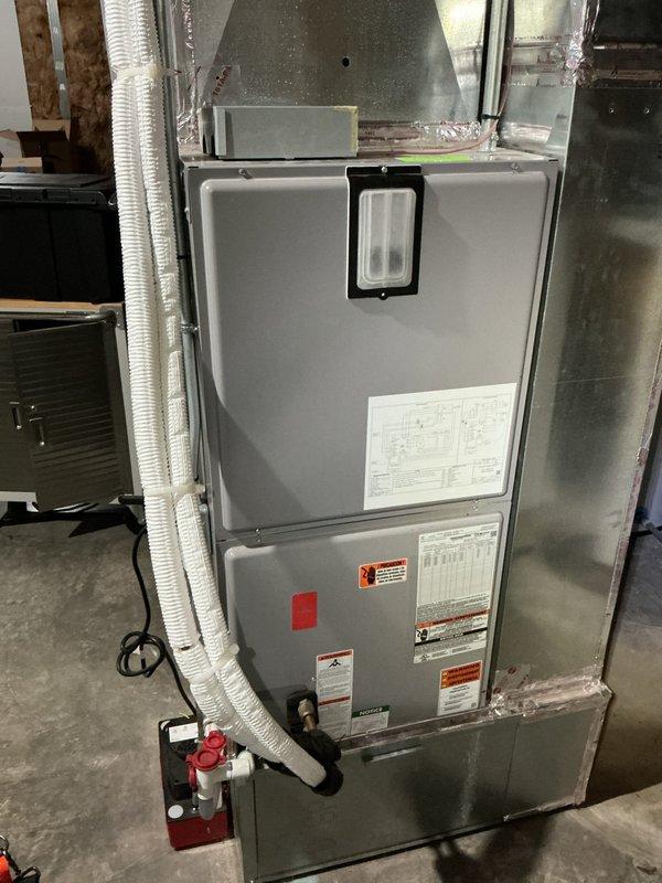 # NH-No Heat Service Call

Responded to no heat call on 3-year-old Fujitsu system where furnace was running but no air was flowing through the vents. Previous technician had replaced outdoor unit sensor without resolving the issue. Upon arrival, performed diagnostic inspection of HVAC system installed in basement utility room. Inspected furnace unit, ductwork connections, and blower assembly. Evaluated airflow restrictions and verified proper operation of blower motor and circulation components. Checked electrical connections, control board functionality, and safety switches. Tested system operation and confirmed restoration of proper airflow and heating function. System returned to normal operation with adequate air distribution throughout home.