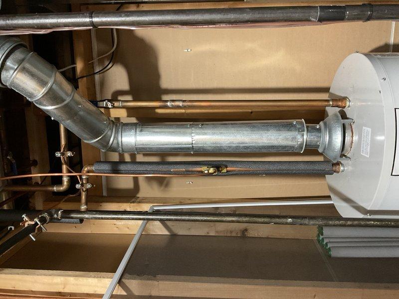 Completed annual cooling maintenance on 10-year-old Goodman system installed in 2022. Performed comprehensive tune-up including inspection of air handler, ductwork connections, and refrigerant lines. All copper piping, galvanized ductwork, and mechanical components inspected and found to be in proper working condition with normal operational wear. System operating within manufacturer specifications.