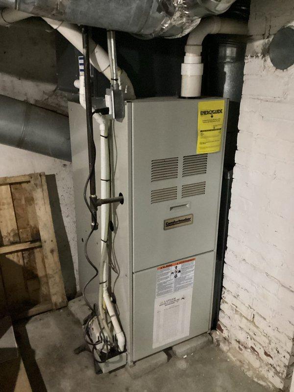 Completed annual cooling maintenance on 8-year-old Carrier air conditioning system. Performed comprehensive inspection of indoor and outdoor units, checked refrigerant levels and pressures, cleaned condenser coils, verified proper airflow, tested electrical connections and capacitors, and confirmed thermostat operation. System is operating within manufacturer specifications and ready for the cooling season.