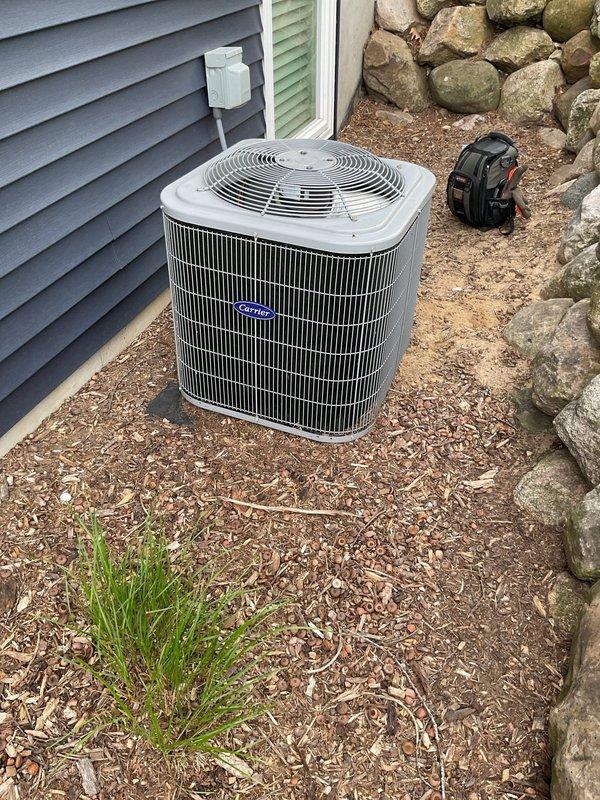 Completed annual cooling maintenance on 6-year-old Carrier AC system per service contract agreement. Performed comprehensive tune-up including inspection of condenser unit, verification of refrigerant levels, cleaning of coils, and testing of all electrical components. System operating within manufacturer specifications with no deficiencies noted; unit confirmed in proper working condition for continued seasonal operation.