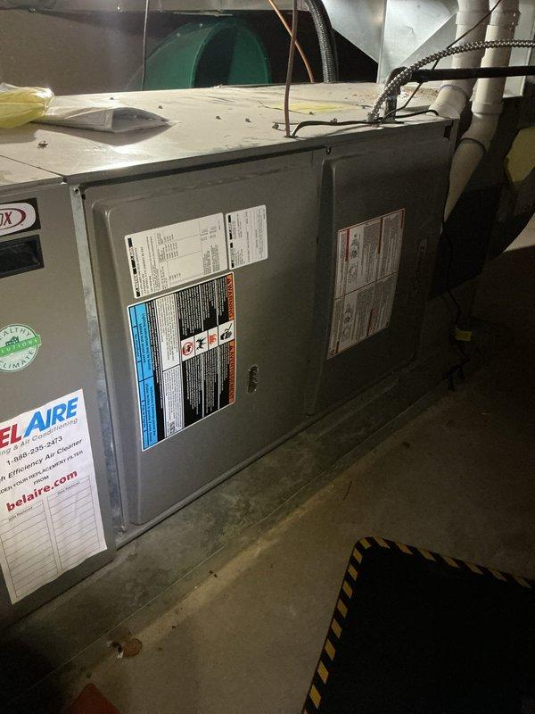 Completed comprehensive ASTU-AC Super Tune-up on two 6-year-old Lennox systems in preparation for home sale inspection. Performed full preventative maintenance on outdoor condenser unit and indoor furnace/air handler, including coil cleaning, refrigerant level verification, electrical connection inspection, and system performance testing. All systems operating within manufacturer specifications with no deficiencies noted; units ready for real estate inspection.