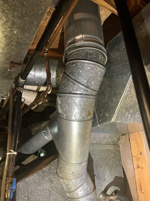 Provided estimate for complete HVAC system replacement including R22 air conditioning unit and 70% efficiency furnace. Existing AC system found with severe refrigerant loss, icing on both indoor and outdoor refrigerant lines, and restricted airflow despite operational blower motor. Seven-year-old ICP system deemed beyond economical repair due to obsolete R22 refrigerant and multiple component failures affecting whole-house comfort.