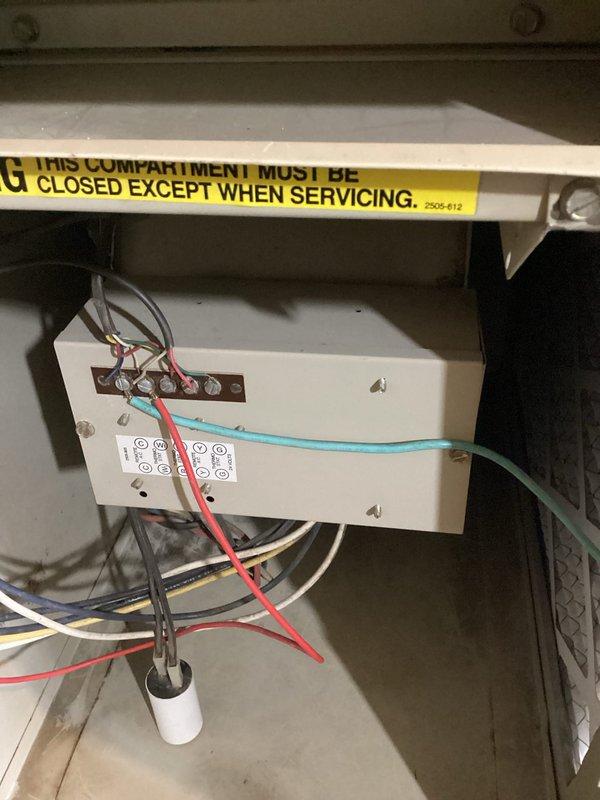 Completed comprehensive AC Super Tune-up including full system inspection of electrical components, control board, and wiring connections. Inspected condensate drain pan and verified proper drainage function with no blockages detected. All safety labels confirmed in place and system operating within normal parameters.