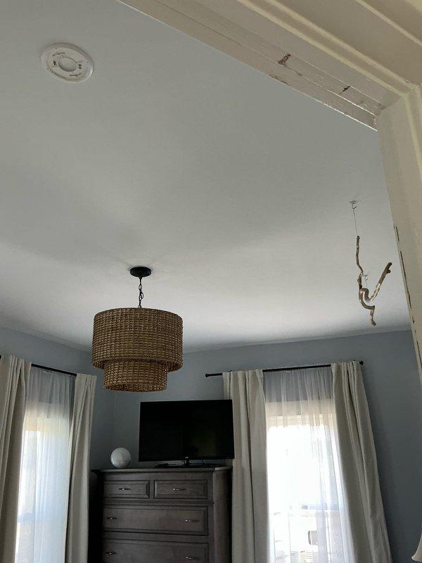 Conducted on-site evaluation for whole-home mini split system installation. Assessed interior spaces including hallway, bedroom areas, and existing ceiling-mounted fixtures to determine optimal placement for indoor air handling units. Documented room layouts, ceiling conditions, existing ventilation components, and structural considerations necessary for multi-zone ductless HVAC system design and equipment sizing.