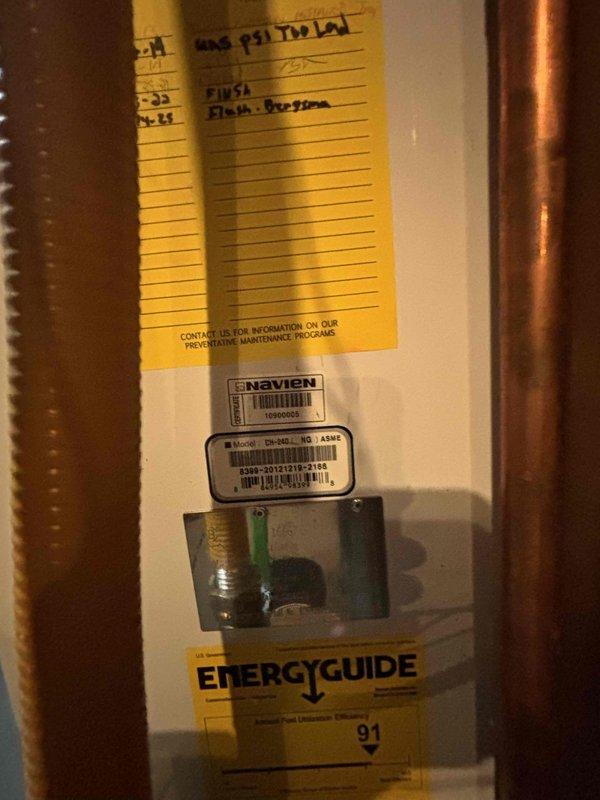 Responded to no heat call with dead thermostat display. Confirmed thermostat had no power after initial low battery indication. Replaced thermostat batteries, restored power to unit, and verified HVAC system operation. System returned to normal heating function with proper thermostat communication.