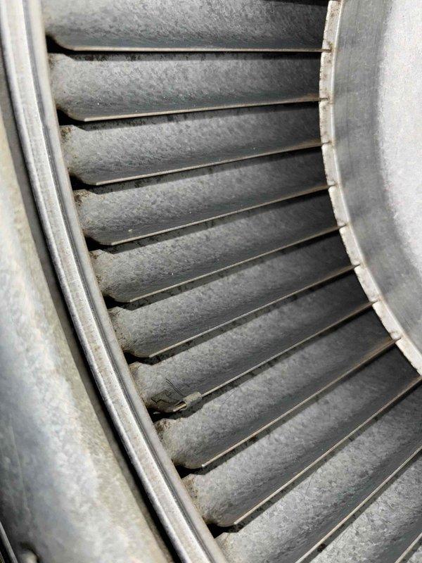 Completed annual cooling system tune-up on 2018 EcoAir unit. Performed comprehensive inspection of all system components, checked refrigerant levels, tested electrical connections, and verified proper airflow. Documentation photos revealed significant dust accumulation on supply and return vents throughout the home, indicating need for improved filtration or more frequent filter changes to maintain optimal system efficiency and indoor air quality.