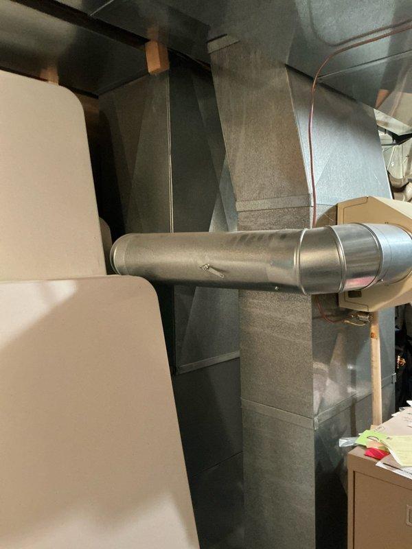 Conducted on-site estimate for furnace and air conditioning system replacement. Assessed existing HVAC equipment in mechanical room, including current furnace unit with PVC venting system and associated ductwork configuration. Documented existing system layout, ductwork conditions, and installation requirements for replacement equipment sizing and specifications.