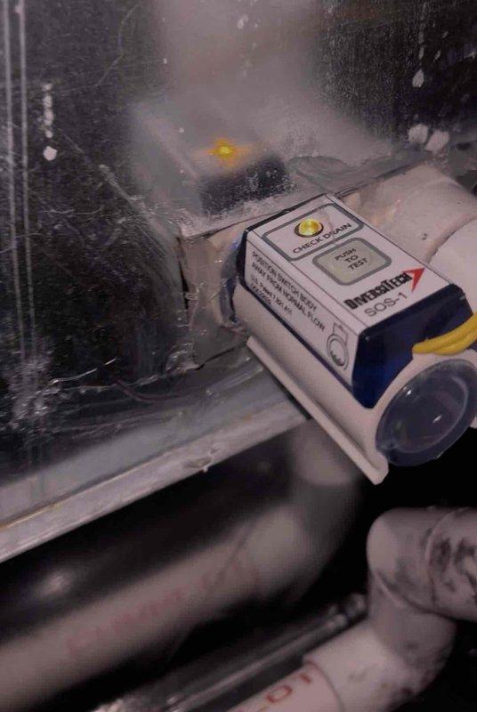 Responded to no cooling call following recent HVAC installation. Upon inspection, discovered extensive ice buildup on evaporator coil and refrigerant lines, indicating restricted airflow or possible refrigerant charge issue. Used diagnostic equipment to assess system performance and documented frozen coil conditions with photos. The severe icing prevented proper heat exchange and airflow through the system, resulting in complete loss of cooling capacity throughout the home. Identified issue requires system shutdown to allow ice to melt before further diagnostics can determine root cause, which may include improper airflow, incorrect refrigerant charge from installation, or metering device malfunction.