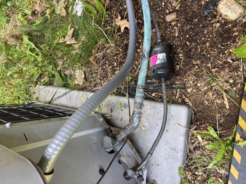 Completed comprehensive QUOTR-quoted maintenance service on refrigeration system including filter replacement and coil cleaning. Serviced outdoor condensate drain assembly and components, ensuring proper drainage function and secure connections between piping and housing unit. Performed thorough cleaning of evaporator coil and interior ductwork, removing accumulated dust and debris from all accessible surfaces to restore optimal airflow and system efficiency.