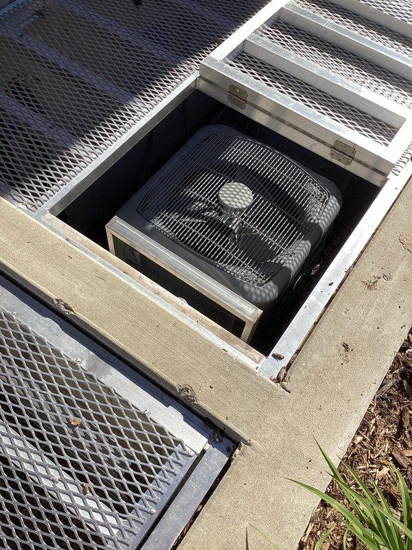 Completed annual cooling maintenance on four systems including three air conditioning units and one heat pump as part of recurring service agreement. Performed comprehensive tune-up procedures on all outdoor condensing units and indoor air handlers, including inspection of Carrier equipment. Cleaned condenser coils, checked refrigerant levels, verified electrical connections, tested capacitors, lubricated motors where applicable, and confirmed proper airflow and system operation across all units. All systems operating within manufacturer specifications with no immediate repairs required. Documentation photos captured for service records.