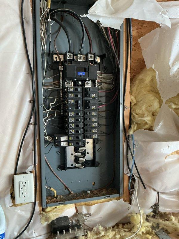 Responded to service call for hardwired smoke detector replacement. All interconnected smoke detectors were replaced throughout the property due to existing units being unreachable and requiring update. Verified proper electrical connections at panel box and ensured all replacement units were correctly wired into the existing hardwired system with interconnect functionality. Tested all new smoke detectors for proper operation and confirmed interconnected alarm response across all units.