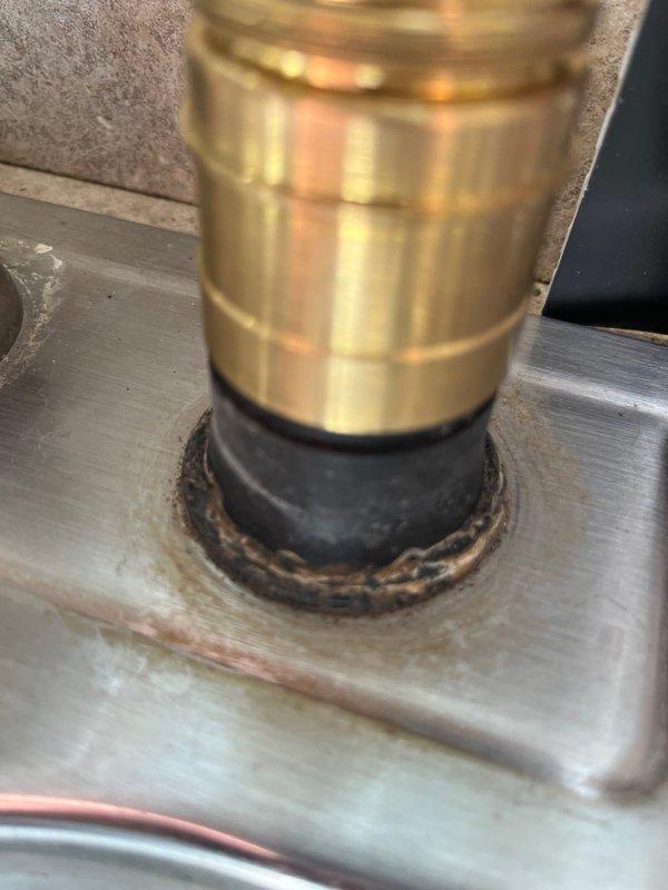 Completed installation of four faucets including three bathroom fixtures and one kitchen faucet. All supply line connections, drain assemblies, and P-trap configurations were properly installed and tested for leaks. Work completed without issue, with all plumbing components functioning correctly.