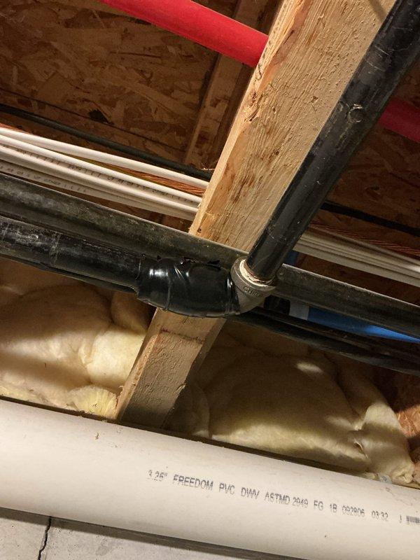 Responded to active gas leak on heating system furnace. Located leak at black iron gas piping connections in exposed ceiling/attic space near furnace installation. Used combustible gas detector to identify leak point at threaded pipe fitting. Tightened compromised connection and applied pipe joint compound to ensure proper seal. Performed pressure test and soap bubble test to verify leak repair. Confirmed no additional leaks detected on gas line system. Furnace remained operational throughout service. Inspected surrounding gas piping infrastructure including connections to ensure system integrity. All gas connections tested and verified leak-free upon completion.
