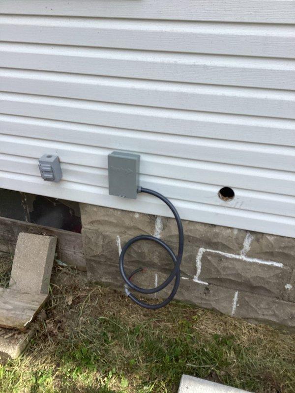 Completed full HVAC system installation including new furnace, air conditioning unit, and water heater at residential property. Installed Bryant condensing unit on concrete pad with proper electrical disconnect and conduit routing through foundation penetration. All equipment commissioned, tested for proper operation, and electrical connections verified to code compliance.