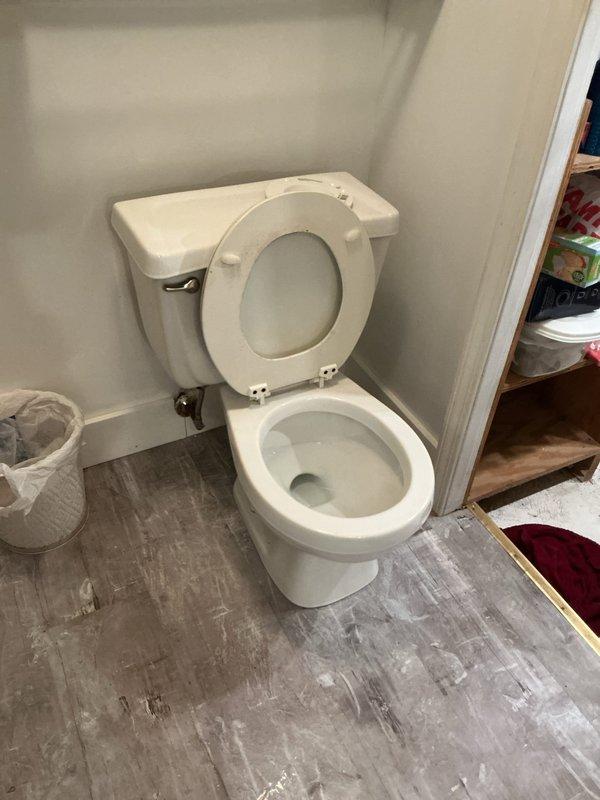 Responded to service call for two toilets leaking at the base. Upon inspection, identified water seepage around the base of both toilet fixtures in the residential bathrooms. Diagnosed failed wax ring seals as the source of the leaks. Removed toilets from floor flanges, scraped and cleaned old wax ring residue from both flanges and toilet bases. Installed new wax rings with proper compression seals on both units. Reset toilets onto flanges, ensuring proper alignment and level placement. Torqued closet bolts to manufacturer specifications to create watertight seal without over-tightening. Reconnected water supply lines and tested both fixtures for leaks. Cycled flush mechanisms multiple times and verified no water discharge at base connections. Confirmed repair integrity and left both toilets fully operational.