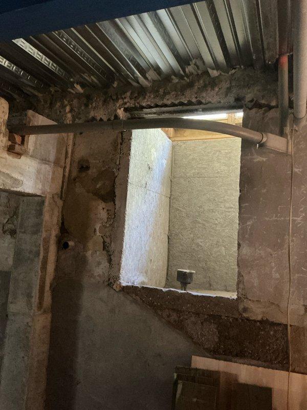 Conducted comprehensive estimate for heating and cooling system installation in carriage house structure, evaluating requirements for furnace, air conditioning unit, unit heater, and boiler replacement. Assessed existing structural framing, utility space conditions, and deteriorated basement areas with corrugated metal ceiling to determine equipment placement, ductwork routing, and necessary modifications for proper HVAC system integration.