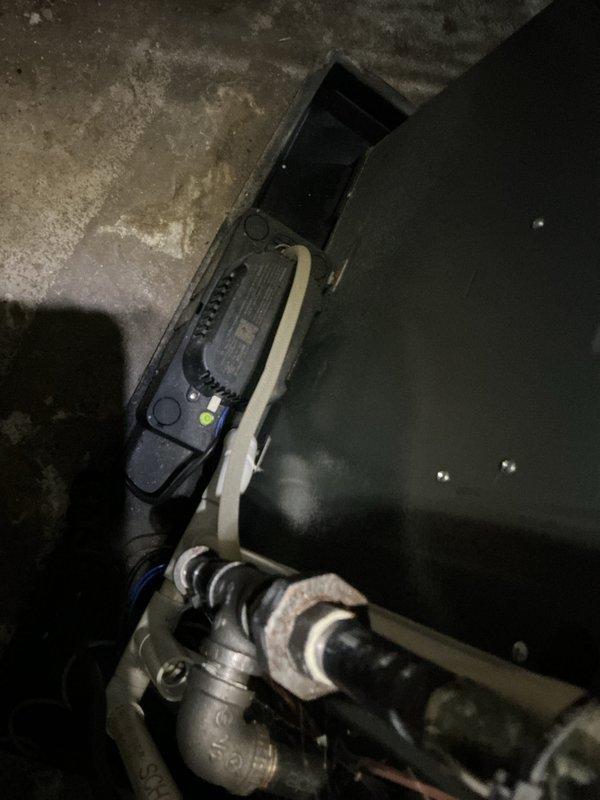 Completed annual AC tune-up and preventive maintenance service on cooling system. Inspected mechanical equipment, refrigerant lines with insulation, and associated HVAC components in utility space. All systems operating within normal parameters; no immediate repairs required at this time.