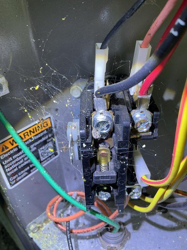 Completed annual cooling system maintenance and inspection on 2016 air conditioning unit. Performed comprehensive tune-up including inspection of condensate pump assembly, drainage system, and electrical connections. Verified proper operation of all components, checked electrical contactors and wiring terminals for secure connections, and confirmed condensate removal system functioning correctly with no blockages or leaks present.