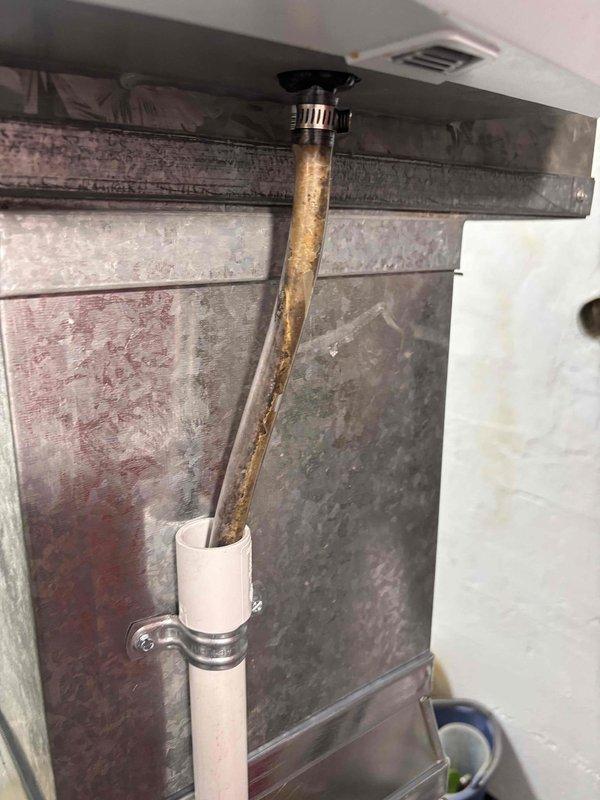 Completed annual heating and cooling maintenance visit on 4-year-old Heil system including furnace, air conditioning unit, and humidifier. Inspected condensate drainage system with PVC trap configuration and condensate pump assembly, confirming proper operation and secure connections. Performed routine maintenance checks on all HVAC components per manufacturer specifications, verified system operation, and documented equipment condition with photographic records.