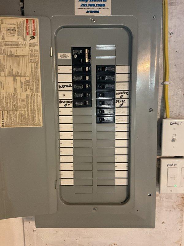 Completed estimate for adding air conditioning system to existing home with furnace already in place. Assessed electrical panel capacity and available breaker spaces to support new AC unit installation, photographed current mechanical room layout including furnace location and existing ductwork configuration. Evaluated installation requirements for condensing unit placement, refrigerant line routing, and integration with current heating system to provide comprehensive cooling solution.