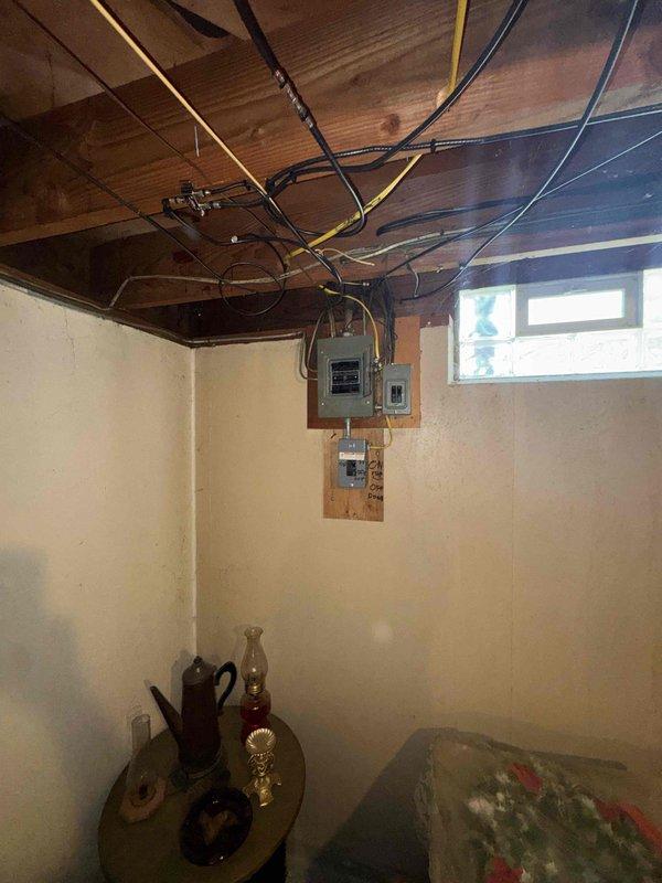 Completed furnace estimate on 2019 Carrier unit experiencing noisy blower motor operation on high speed setting. Upon inspection, discovered paper filter label lodged in blower assembly that had been introduced during February filter change, causing operational noise. Heat exchangers evaluated and found to be functional with minor age-related surface rust present but still within acceptable parameters. Additionally assessed air conditioning system which exhibited loud operation and delayed cooling cycle startup, though unit maintains adequate cooling capacity throughout residence. Equipment is six years old with warranty expiring July 2029 and last received annual cooling maintenance in July. Provided estimate options for system replacement consideration given combination of current blower contamination issue, aging heat exchanger condition, and AC performance concerns.