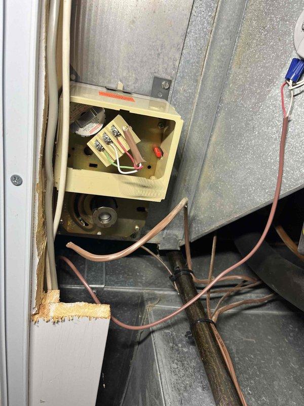 Completed annual cooling maintenance on 2013 air conditioning system. Performed comprehensive tune-up including inspection of refrigerant lines, evaporator coil assembly, and condensate drainage system. All refrigerant line connections examined and found secure with proper insulation intact. Verified condensate pump operation and drain pan condition. Inspected electrical connections and wiring throughout air handler unit. System operating within normal parameters upon completion of preventive maintenance service.