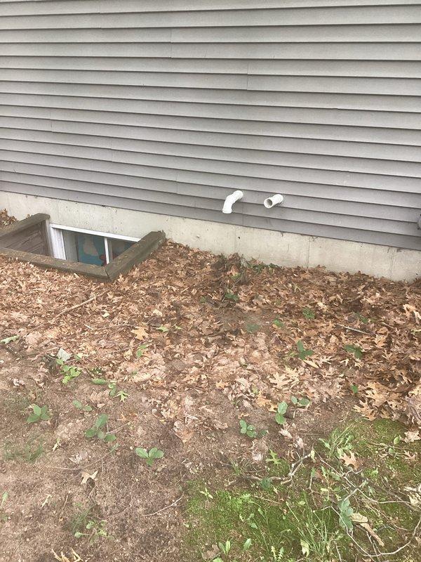 Completed full HVAC system installation including new furnace, air conditioning unit, and water heater in basement mechanical room. Installed all necessary PVC venting through exterior foundation wall, connected ductwork components, and routed copper refrigerant lines to outdoor condenser unit. All equipment properly positioned, vented, and tested for operation with system commissioned and ready for service.