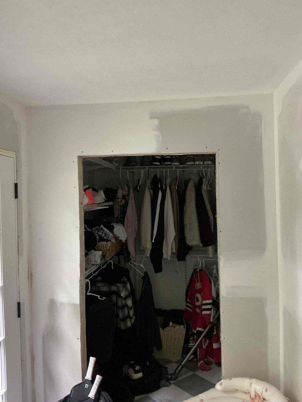 Provided estimate for installation of a new two-zone ductless mini-split system with one indoor unit to be installed in a bedroom and a second indoor unit in a mudroom. Assessed the property to determine optimal placement for both indoor air handlers and outdoor condensing unit, evaluated electrical requirements, and documented existing HVAC infrastructure including a gas furnace system currently serving the home.