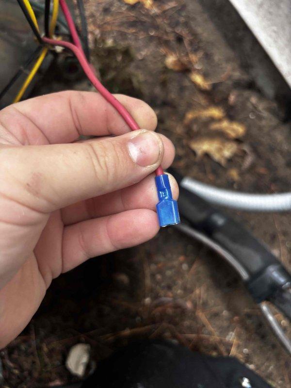 Completed annual cooling maintenance on 16-year-old Nordyne air conditioning system. Identified and replaced failed capacitor with blue spade terminal connections, restoring proper compressor operation. Inspected all electrical connections, tested system performance, and verified unit is operating within manufacturer specifications for the upcoming cooling season.