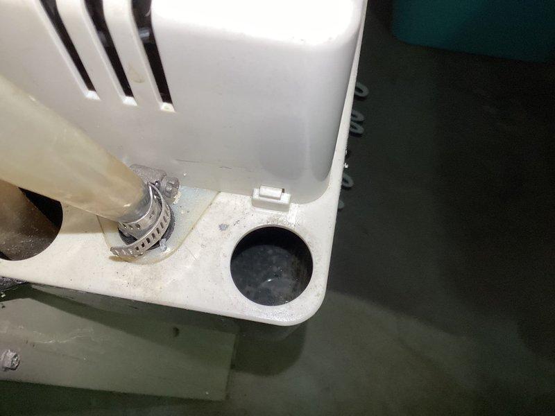Completed comprehensive AC Super Tune-up service on residential air conditioning system. Inspected and serviced condensate drain system, verified proper drainage function, and documented hose connections and drain port assembly. All components found operating within normal parameters with routine maintenance performed per manufacturer specifications.