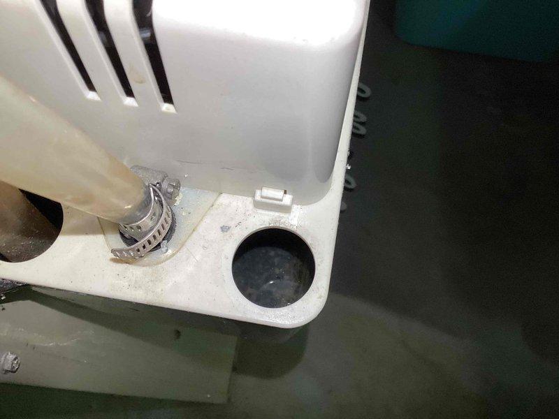 Completed comprehensive AC Super Tune-up service on residential air conditioning system. Inspected and serviced condensate drain system, verified proper drainage function, and documented hose connections and drain port assembly. All components found operating within normal parameters with routine maintenance performed per manufacturer specifications.