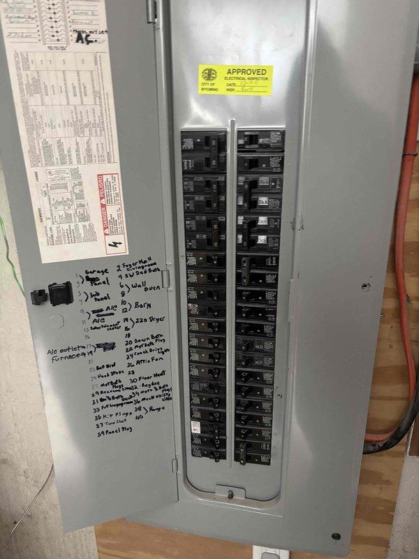 Responded to electrical issues affecting outlets and lighting in multiple bedrooms and guest bathroom. Inspected main electrical panel and identified tripped circuits serving the affected areas. Reset breakers, verified proper operation of all outlets and lighting fixtures, and confirmed restoration of power throughout the impacted rooms. All circuits tested and functioning normally upon completion.