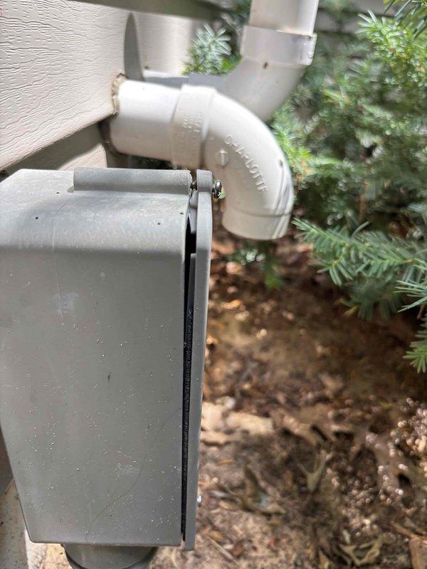 Responded to repeat service call for non-functional thermostat on 23-year-old Bryant system. Upon arrival, traced issue to exterior low-voltage wiring compromise at outdoor junction box where conduit enters HVAC disconnect. Found exposed wiring connection point had deteriorated due to weather intrusion through gap between utility box and siding, causing intermittent thermostat communication failure. Secured all low-voltage connections, verified proper thermostat operation, and recommended sealing exterior penetration to prevent future moisture-related failures.