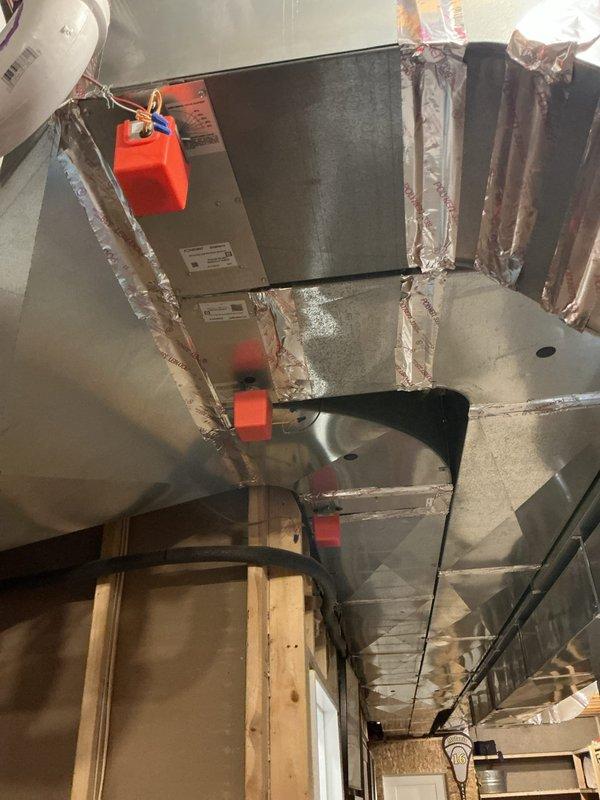 Responded to no-heat call for six-year-old furnace that would not start or turn on. Upon arrival, inspected HVAC system installed in attic space with air handler unit and associated ductwork. Diagnosed issue, performed necessary repairs to restore heating function. System tested and verified operational upon completion, with air conditioning remaining unaffected throughout service call.