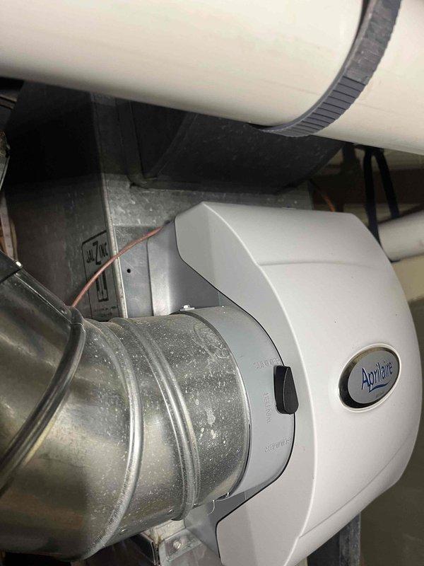 Completed annual cooling system tune-up on 2014 Williamson HVAC system with EnergiAir unit under warranty through June 2029. Performed comprehensive inspection of air handler, furnace, and Aprilaire humidifier, verified all connections, condensate drainage, PVC venting, and ductwork integrity. System operating within normal parameters with no issues identified during maintenance visit.