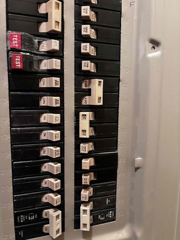 Responded to no-cooling complaint on EnergiAir system installed last winter. Upon arrival, confirmed AC compressor not running when thermostat set to cooling mode. Inspected control board and found faulty relay preventing compressor contactor from engaging. Tested voltage at terminal blocks and verified proper 24V control signal from thermostat. Replaced defective relay on control board and confirmed all wire connections secure at terminal blocks. Cycled system through multiple cooling cycles to verify compressor operation and proper system function. Checked circuit breakers in main panel for proper connection and confirmed no tripping issues. System now cooling properly throughout home with compressor engaging on call for cooling.