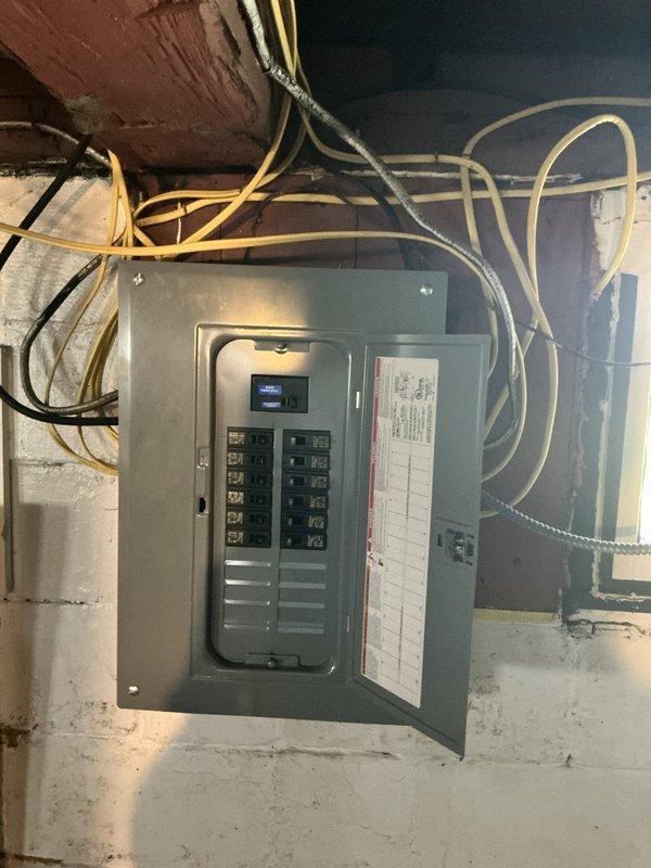 Completed estimate for air conditioning system addition to existing residential HVAC installation. Evaluated current furnace and air handler setup in basement mechanical room, documented existing electrical panel capacity and circuit availability for new AC unit integration. Assessed refrigerant line routing requirements and confirmed adequate space for outdoor condenser placement and connection to indoor equipment.